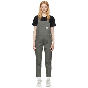 Carhartt WIP Green Bib Overalls